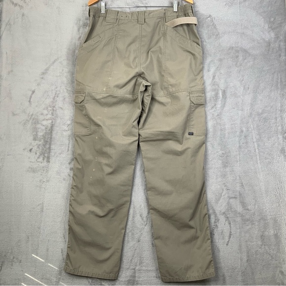 5.11 Beige Mens Rip Stop Tactical Cargo Work Pants. Size 38/34. - Picture 2 of 9